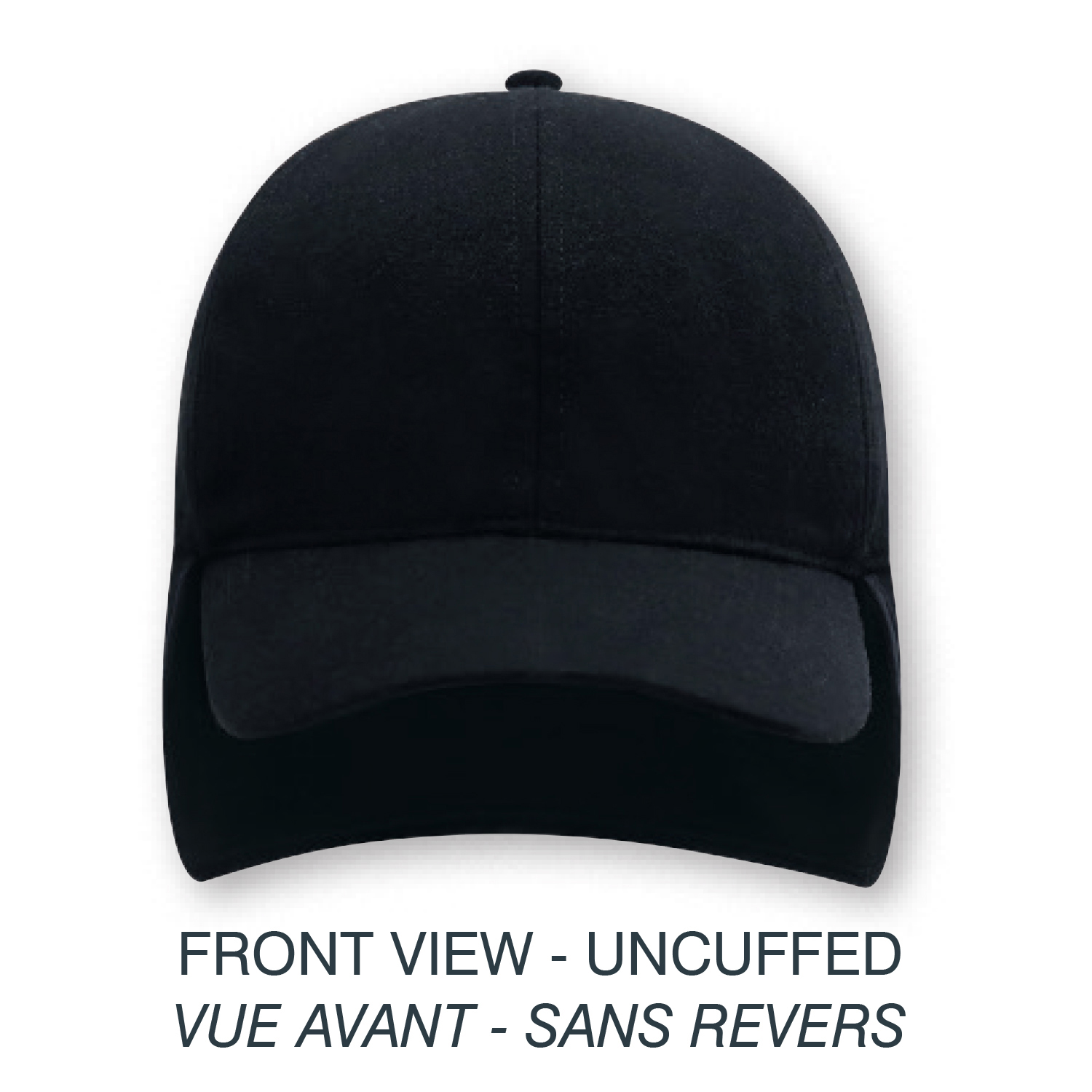 6 Panel Constructed Full-Fit with Ear Flap (Adjust-A-Fit) Cap — AJM 0F450 - Image 8