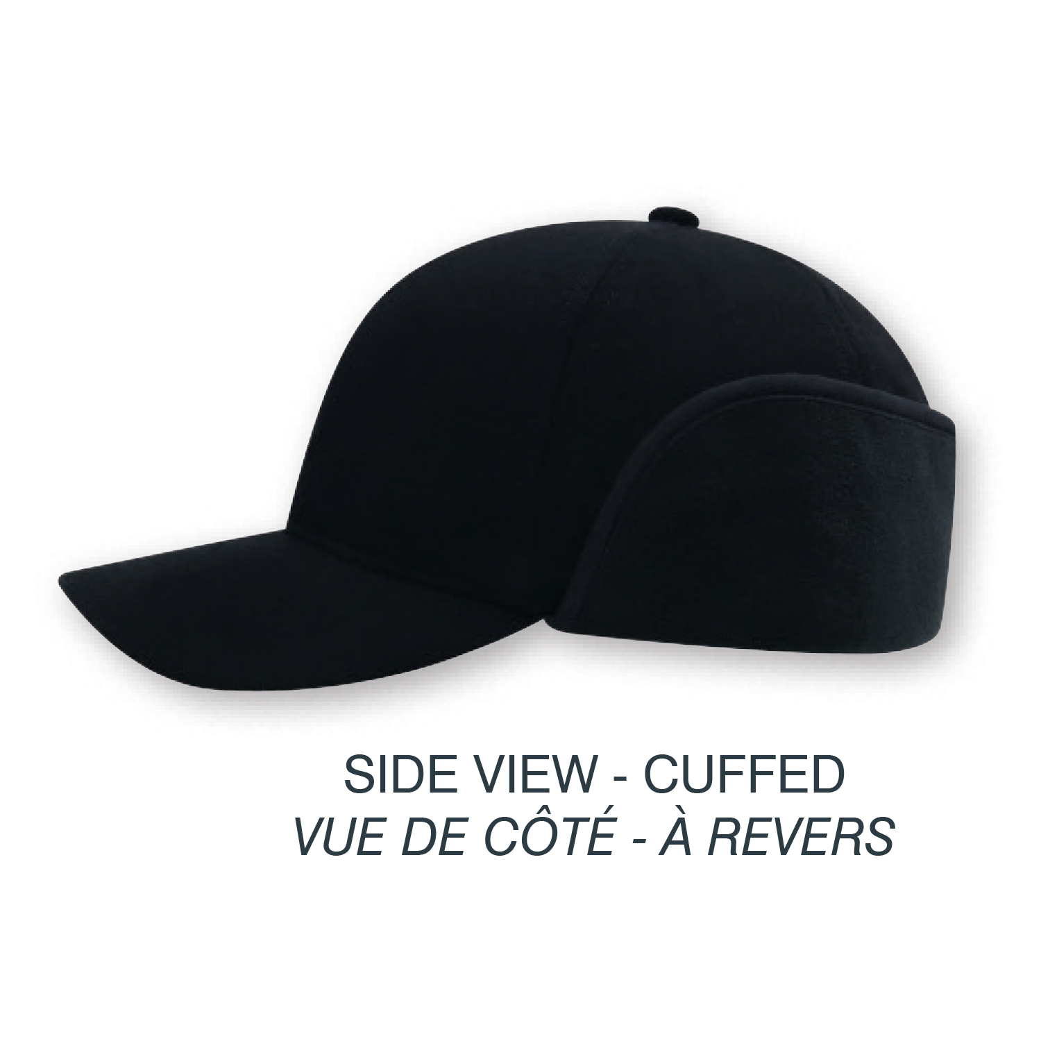 6 Panel Constructed Full-Fit with Ear Flap (Adjust-A-Fit) Cap — AJM 0F450 - Image 9