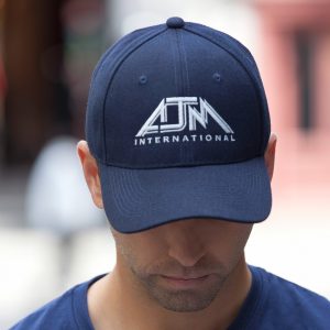 Alternative view of 6 Panel Constructed Contour (Fitted) Cap — AJM 1260