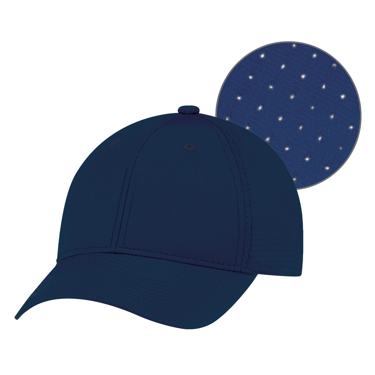 6 Panel Constructed Full-Fit (Mesh Back) Cap — AJM 1B270M - Image 11