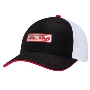 6 Panel Constructed Full-Fit (Mesh Back) Cap — AJM 1D640M