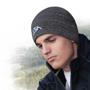 Alternative view of Board Toque — Marl rib knit — AJM 1F033M