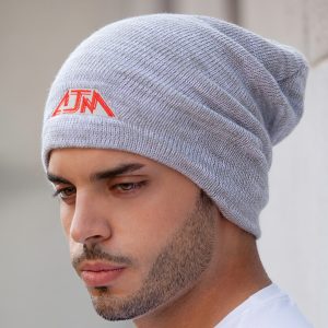 Alternative view of Board Toque (Slouchy) — Marl rib knit — AJM 1F073M