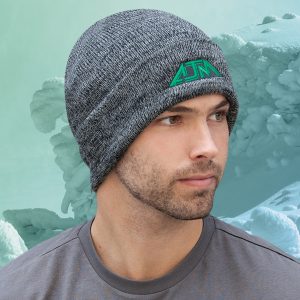 Alternative view of Cuff Toque — Marl rib knit — AJM 1F533M