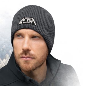 Alternative view of Board Toque with flat seams — Rib knit — AJM 1G090M