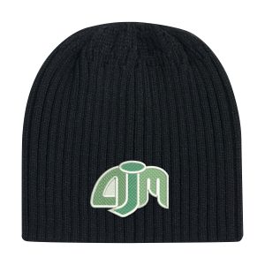 Alternative view of Toque with elasticized Ponytail opening (Women's) — Rib knit — AJM 1K200L