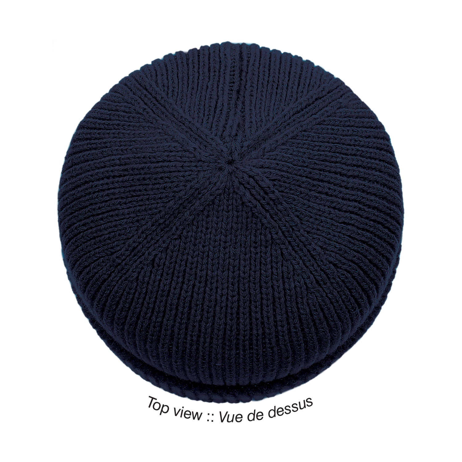 PREMIUM Tri-Blend Cuff Toque with Flat Seams — Rib knit — AJM 1T270M - Image 5