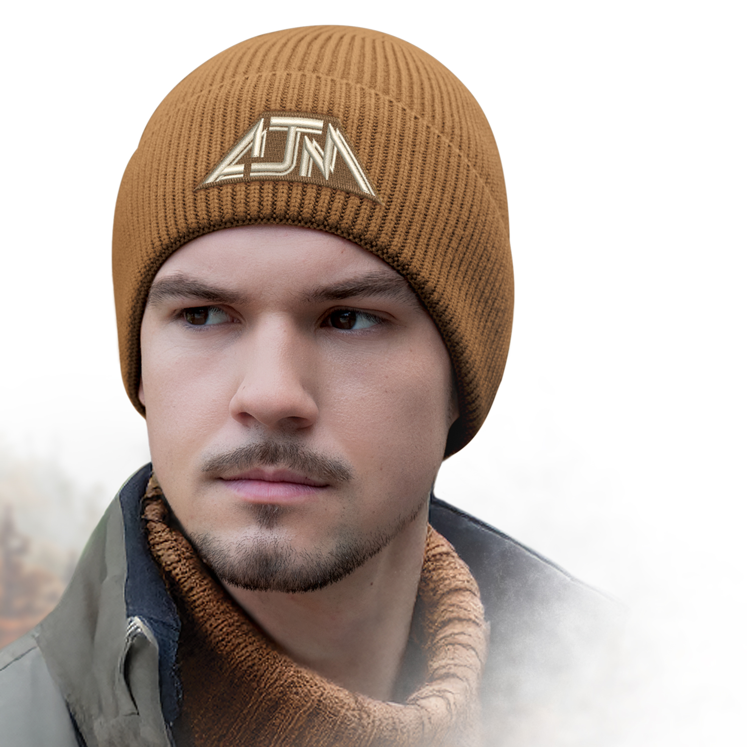PREMIUM Tri-Blend Cuff Toque with Flat Seams — Rib knit — AJM 1T270M - Image 2