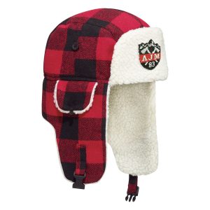Winter Bomber Hat with Earflaps (Lumberjack) — AJM 1V010