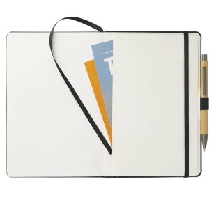 Alternative view of 5.75" x 8.5" FSC® Mix Pedova™ Pocket Bound Journal