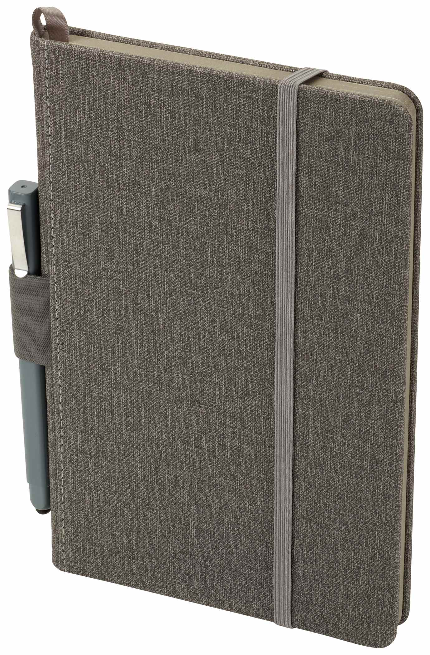 5.5" x 8.5" FSC® Mix Heathered Hard Bound Journal - Image 4