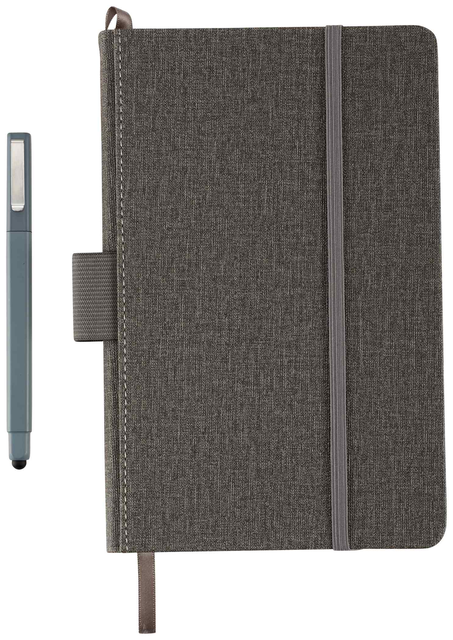 5.5" x 8.5" FSC® Mix Heathered Hard Bound Journal - Image 5