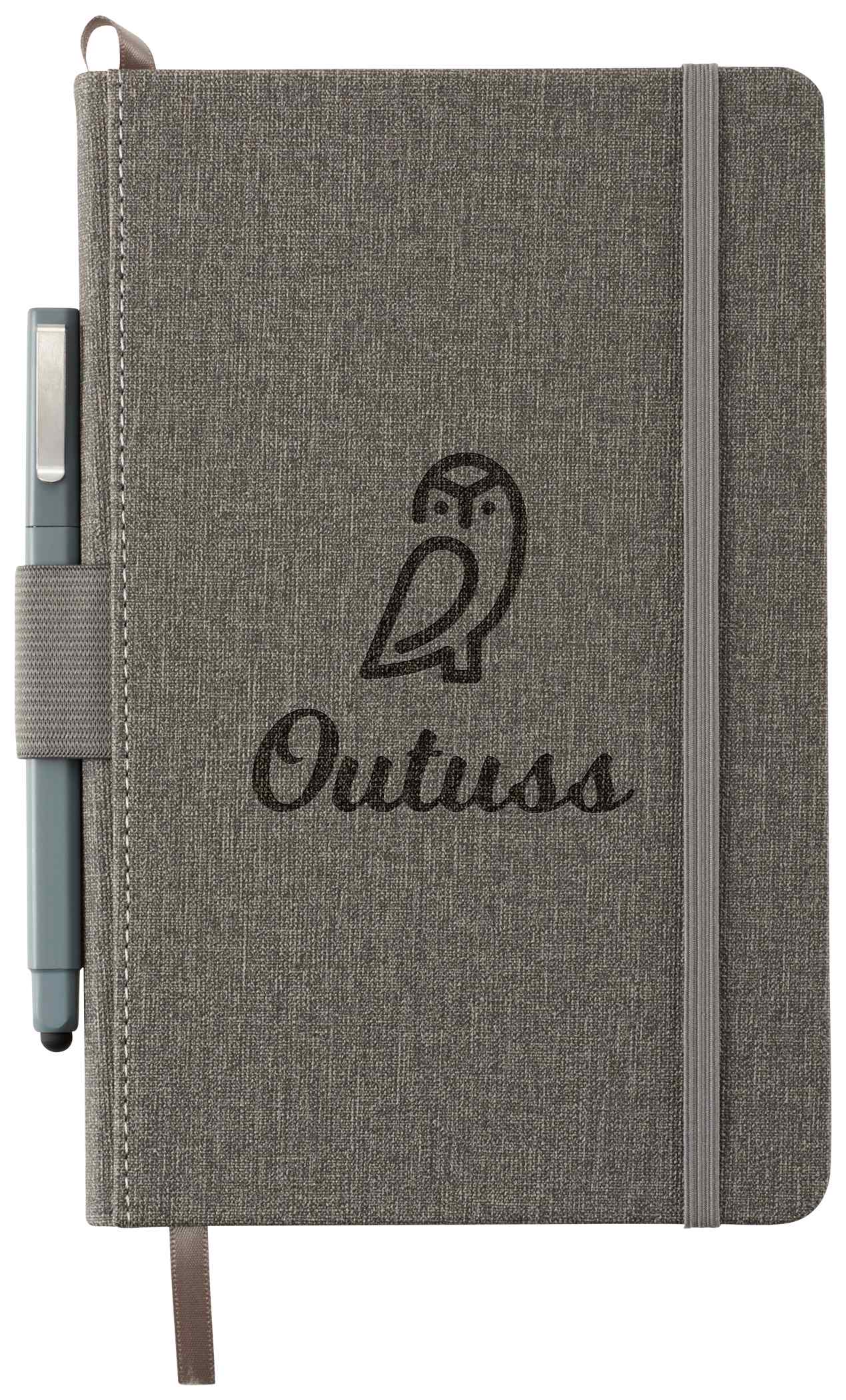 5.5" x 8.5" FSC® Mix Heathered Hard Bound Journal