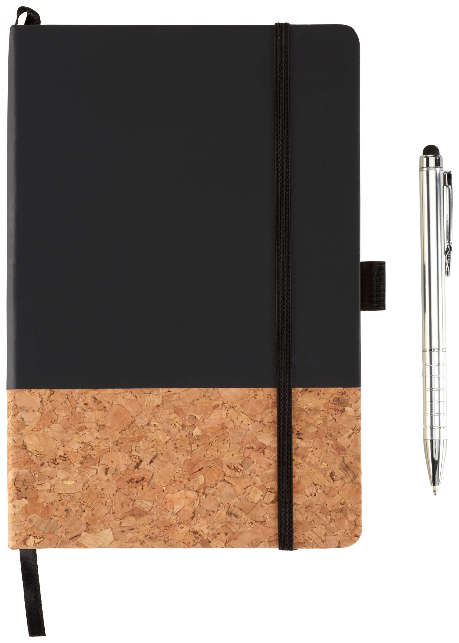 5.5" x 8.5" FSC® Mix Lucca Cork Hard Bound Journal - Image 4