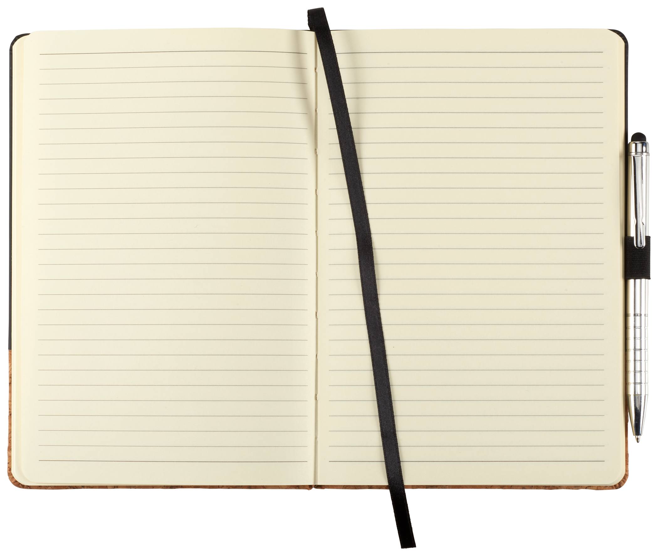 5.5" x 8.5" FSC® Mix Lucca Cork Hard Bound Journal - Image 5