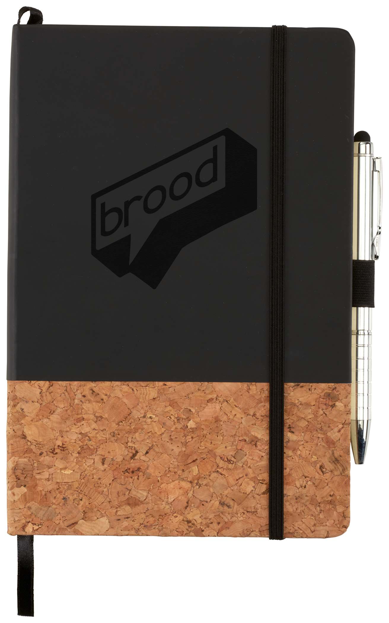 5.5" x 8.5" FSC® Mix Lucca Cork Hard Bound Journal - Image 6