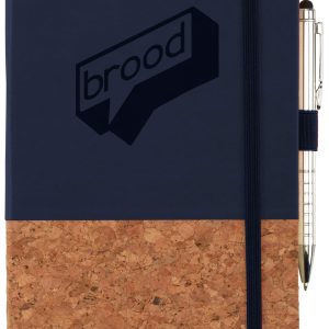 5.5" x 8.5" FSC® Mix Lucca Cork Hard Bound Journal