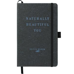 5.5" x 8.5" FSC® Mix Recycled Leather Bound Journal