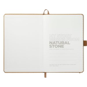 Alternative view of 5.5" x 8.5" Washable Kraft Stone Bound Journal