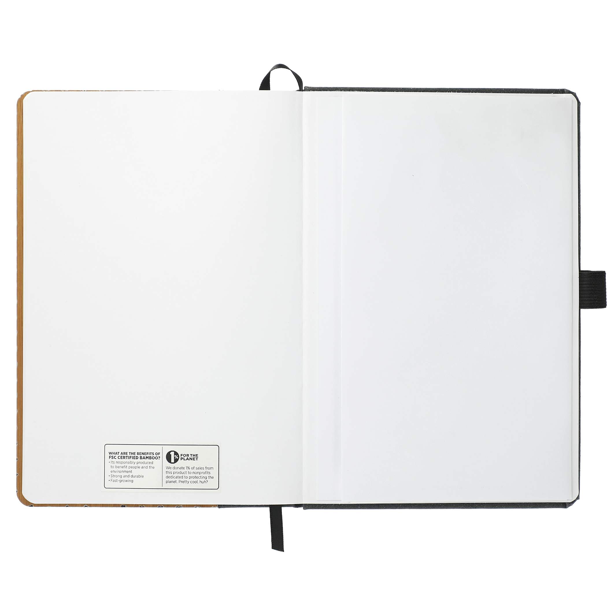 5.5" x 8.5" FSC® Mix Bamboo Bound Journal - Image 3