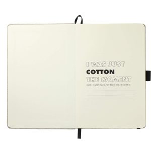 Alternative view of 5.5" x 8.5" FSC® Mix Recycled Cotton Bound Journal
