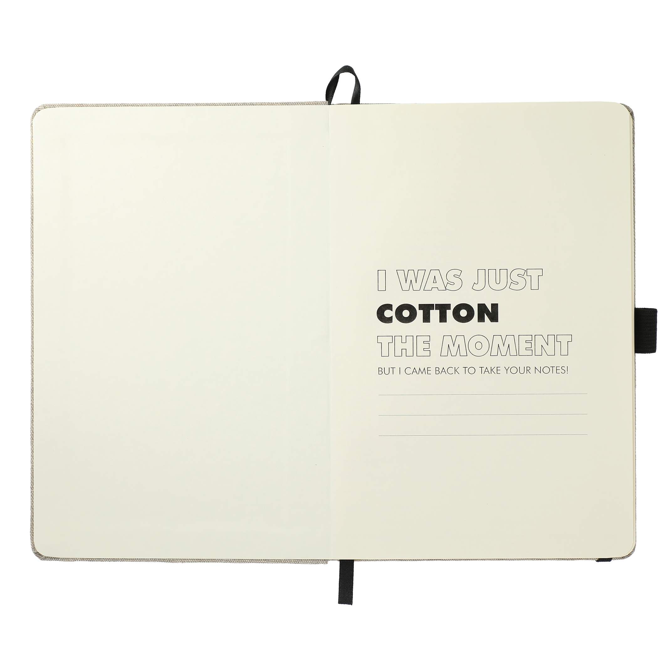 5.5" x 8.5" FSC® Mix Recycled Cotton Bound Journal - Image 2