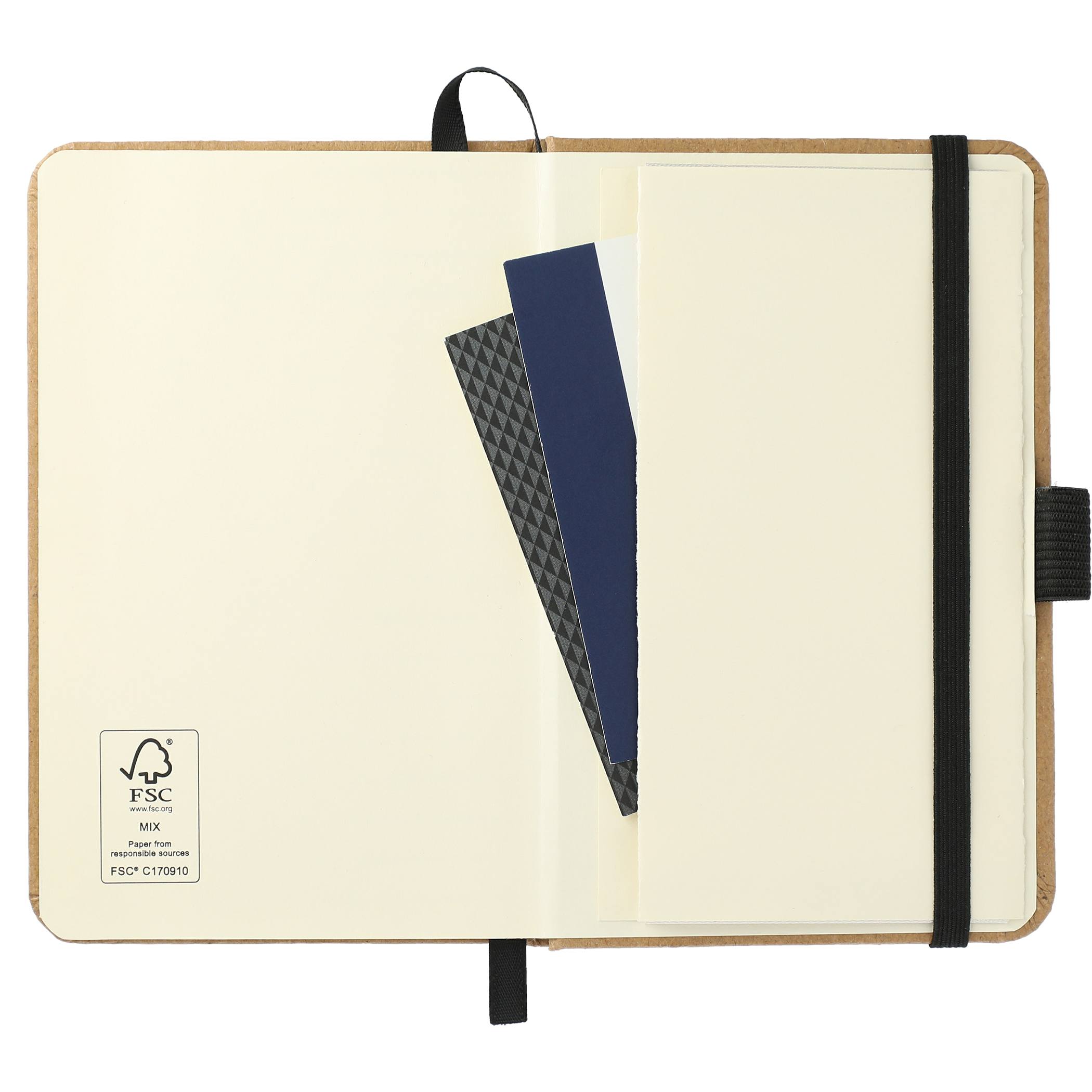 3.5" x 5.5" FSC® Mix Pocket Bound Journal - Image 4