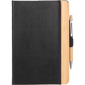 Alternative view of 5.5” x 8.5” FSC® Recycled Bamboo Fiber PU Journal