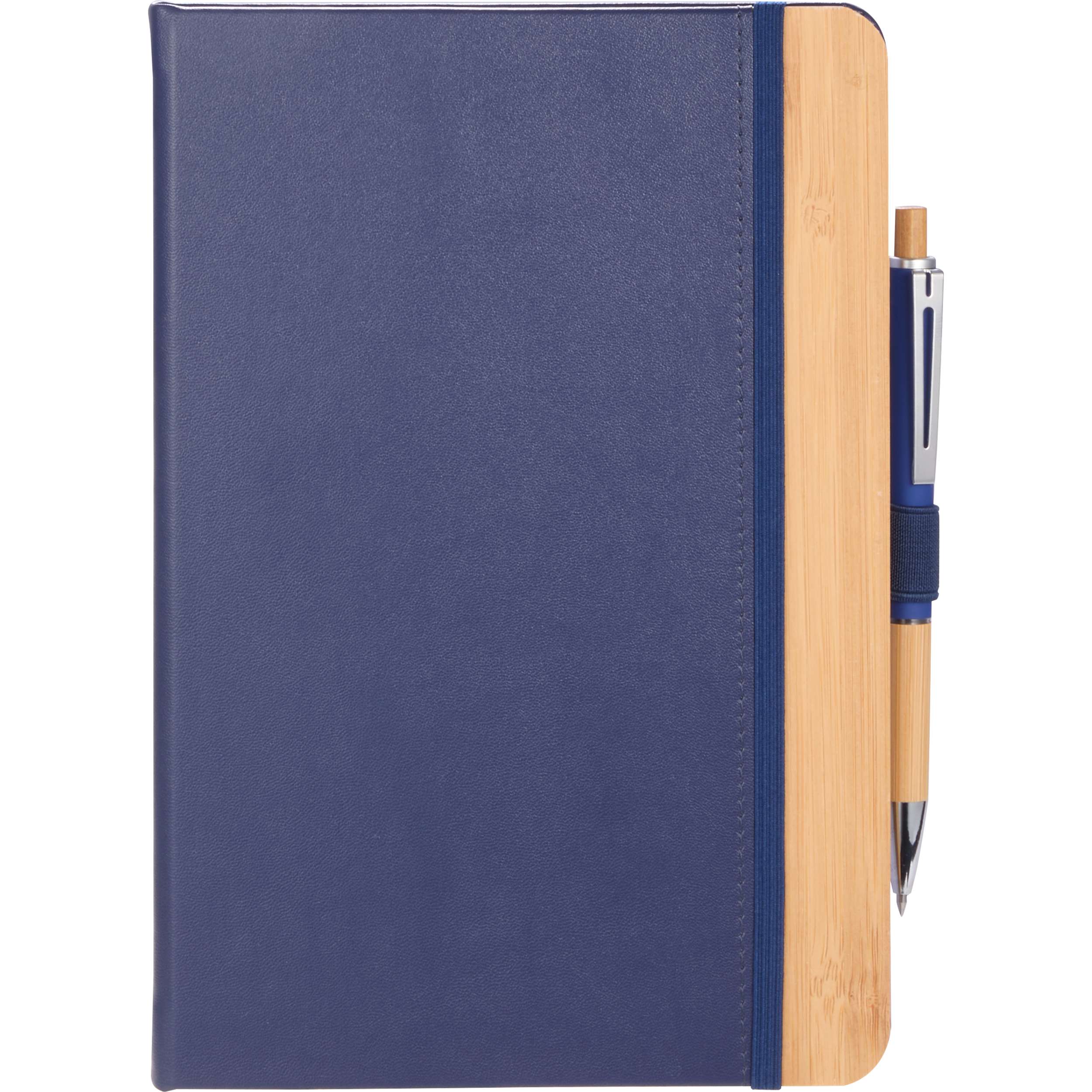 5.5” x 8.5” FSC® Recycled Bamboo Fiber PU Journal - Image 5