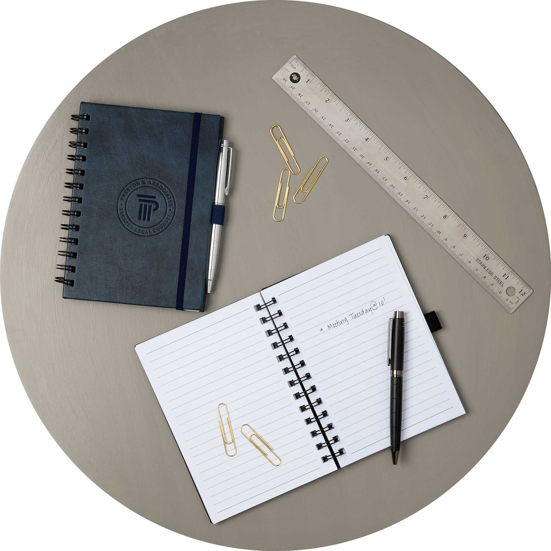 5” x 7” FSC® Recycled Morano Spiral Journal - Image 12