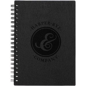 5” x 7” Pebble Grain FSC® Recycled Spiral Journal