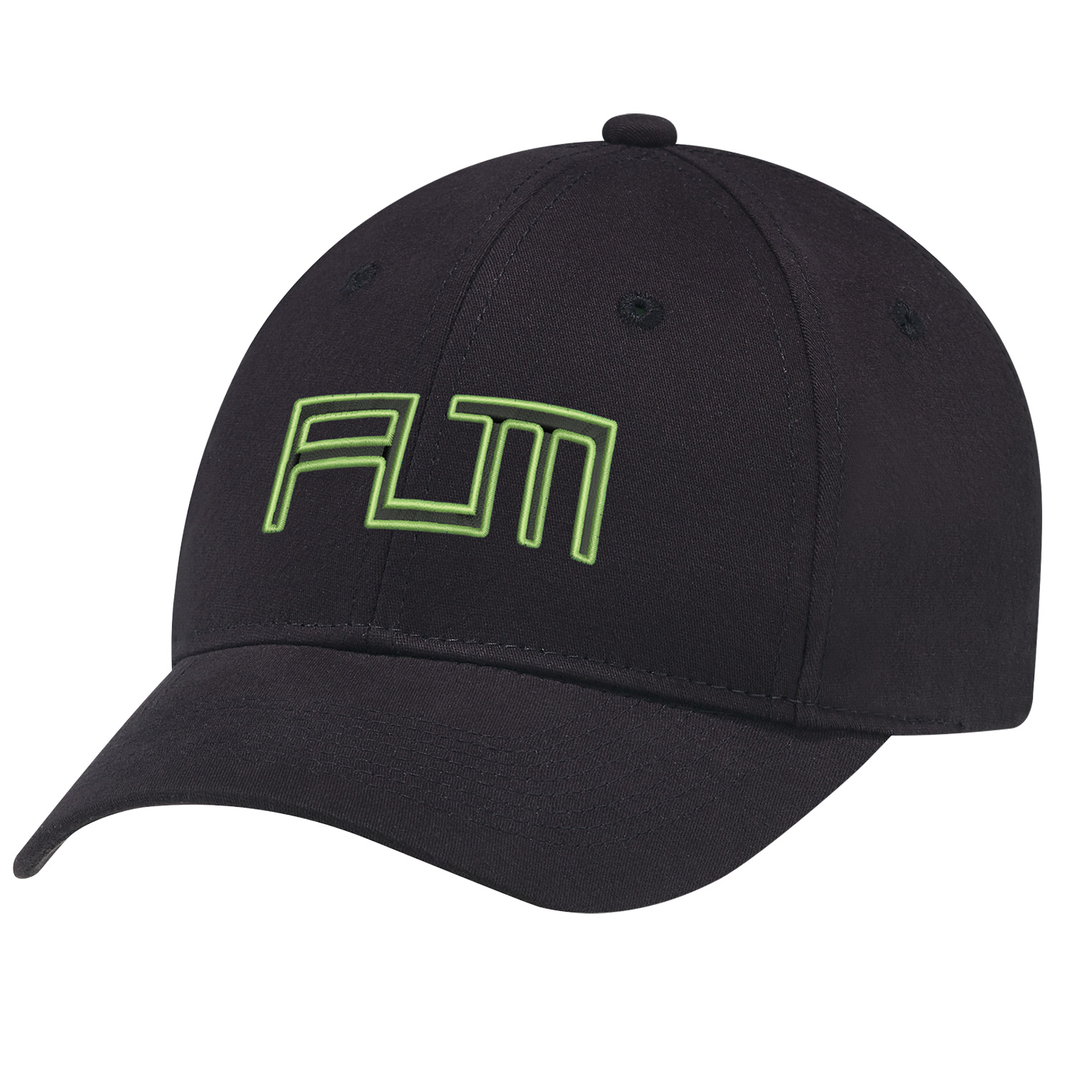 6 Panel Constructed Full-Fit (Adjust-A-Fit) Cap — AJM 2A260