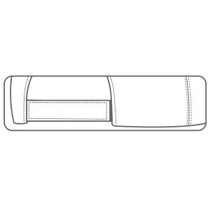 Alternative view of 6 Panel Contour Cap — AJM 2C740M