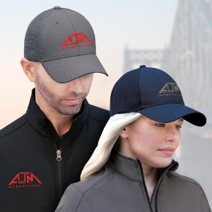 Alternative view of 6 Panel Constructed Full-Fit (Sport Mesh Back) Cap — AJM 2H690M