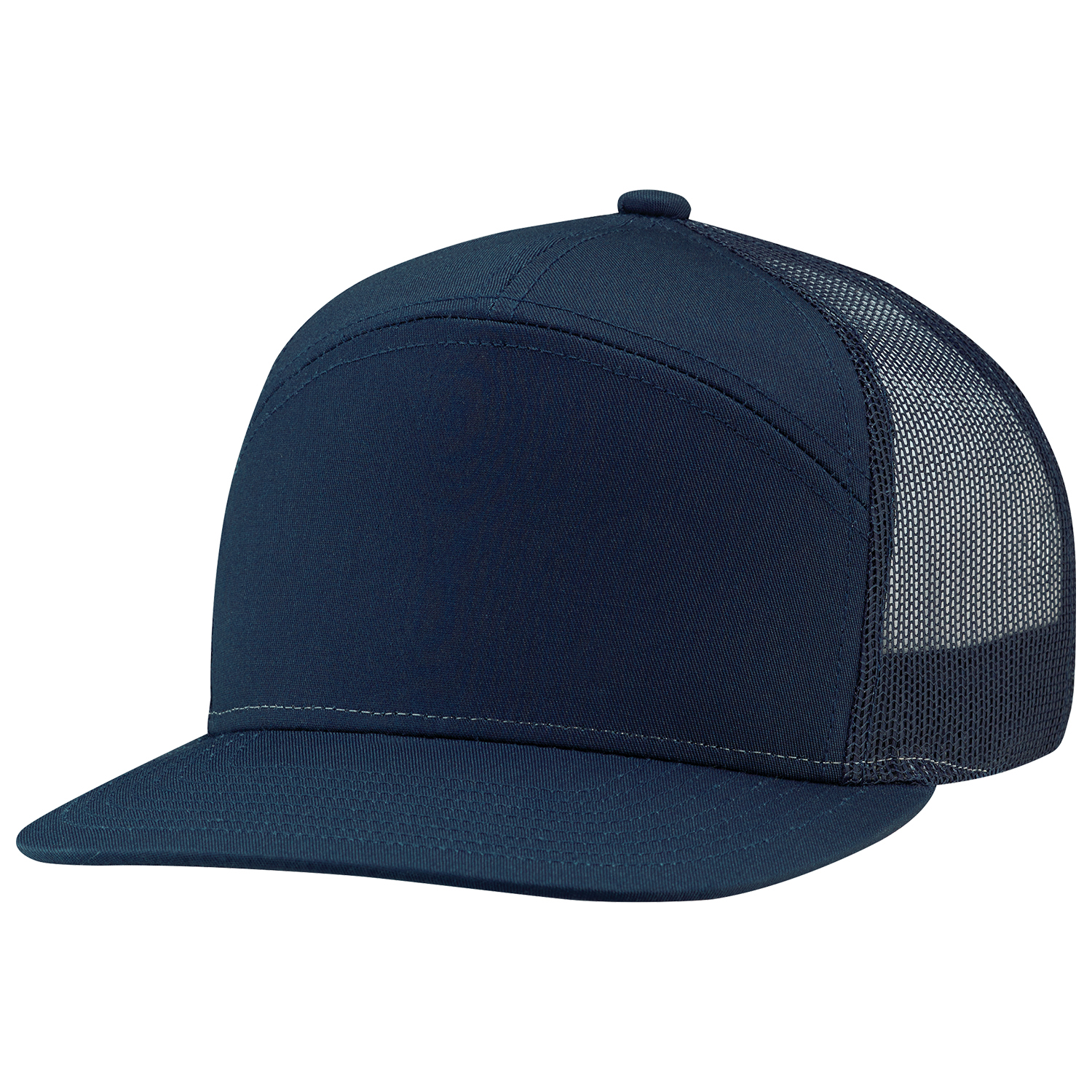 7 Panel Constructed Camper Style (Mesh Back) Cap — AJM 3D410M - Image 10
