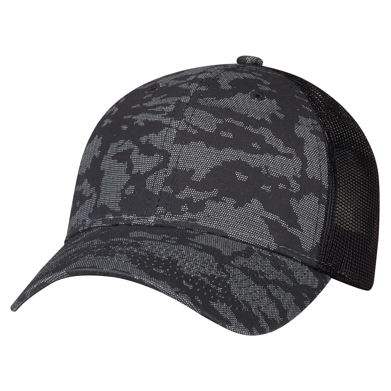 6 Panel Constructed Full-Fit (Urban Camo, Mesh Back) Cap — AJM 3H647M - Image 12