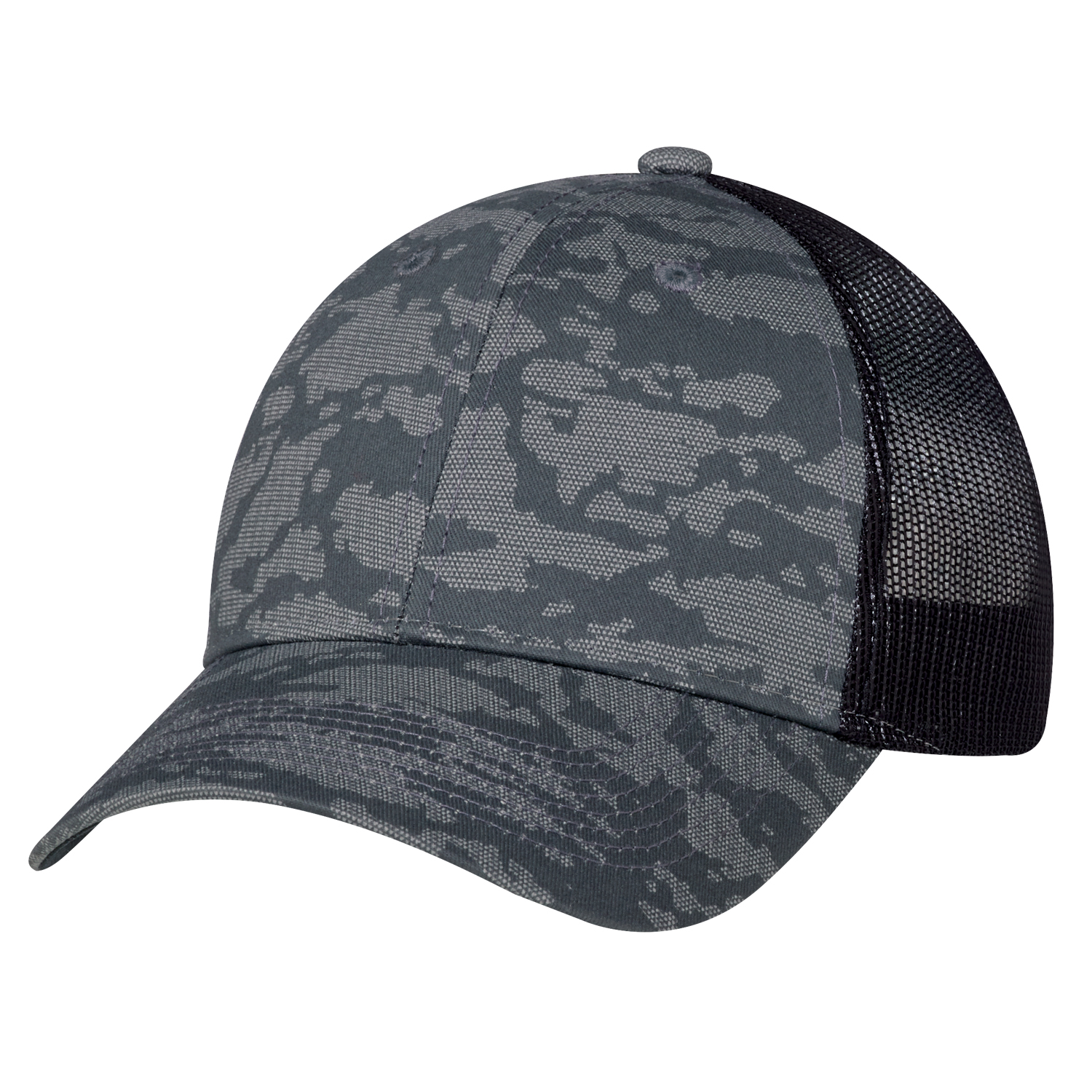 6 Panel Constructed Full-Fit (Urban Camo, Mesh Back) Cap — AJM 3H647M - Image 14