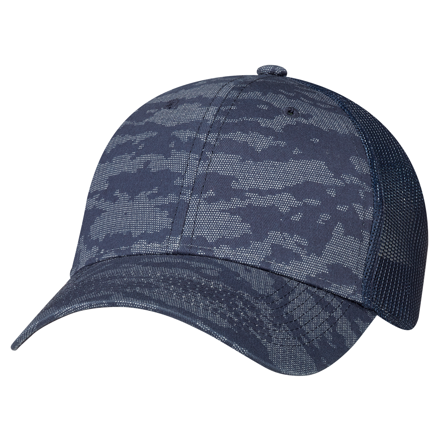 6 Panel Constructed Full-Fit (Urban Camo, Mesh Back) Cap — AJM 3H647M - Image 16