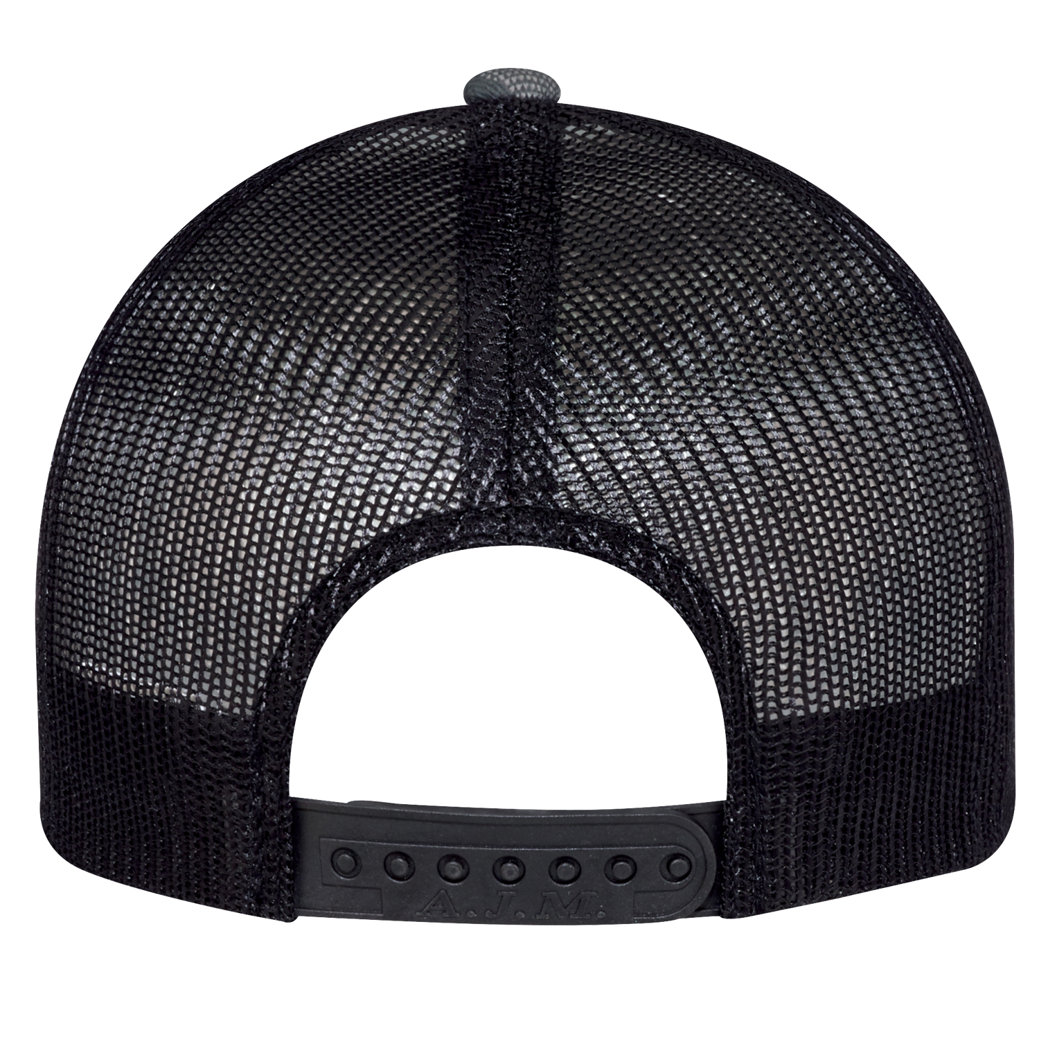 6 Panel Constructed Full-Fit (Urban Camo, Mesh Back) Cap — AJM 3H647M - Image 6