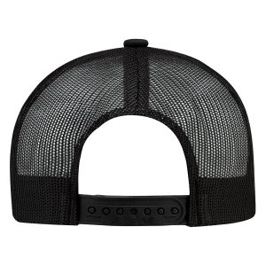 Alternative view of 7 Panel Constructed Camper Style (Mesh Back) Cap — AJM 4G415M