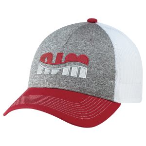 6 Panel Constructed Full-Fit (Mesh Back) Cap — AJM 4G645M