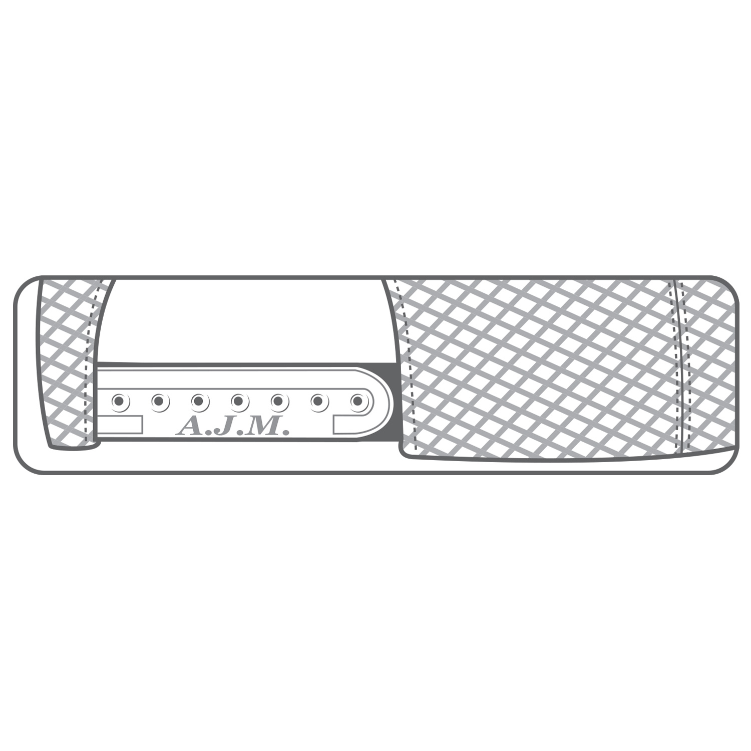 6 Panel Constructed Full-Fit (Canada, Mesh Back) Cap — AJM 4H337M - Image 8