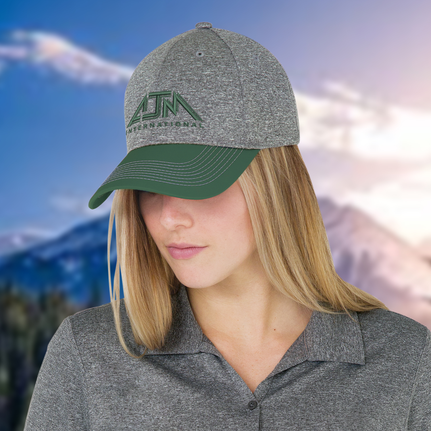 6 Panel Constructed Full-Fit Cap — AJM 4L938M - Image 3