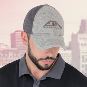 Alternative view of 6 Panel Constructed Full-Fit Cap — AJM 4M639M