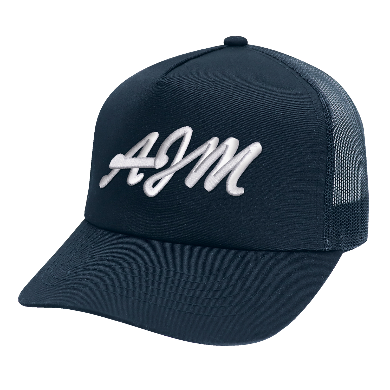 5 Panel Traditional (Mesh Back) Cap — AJM 5050M