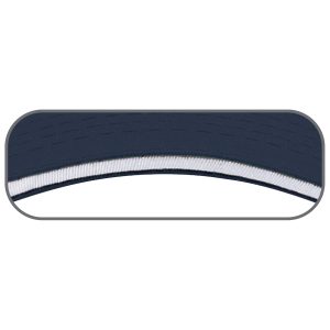 Alternative view of 6 Panel Constructed Contour (Youth) Cap — AJM 5150B