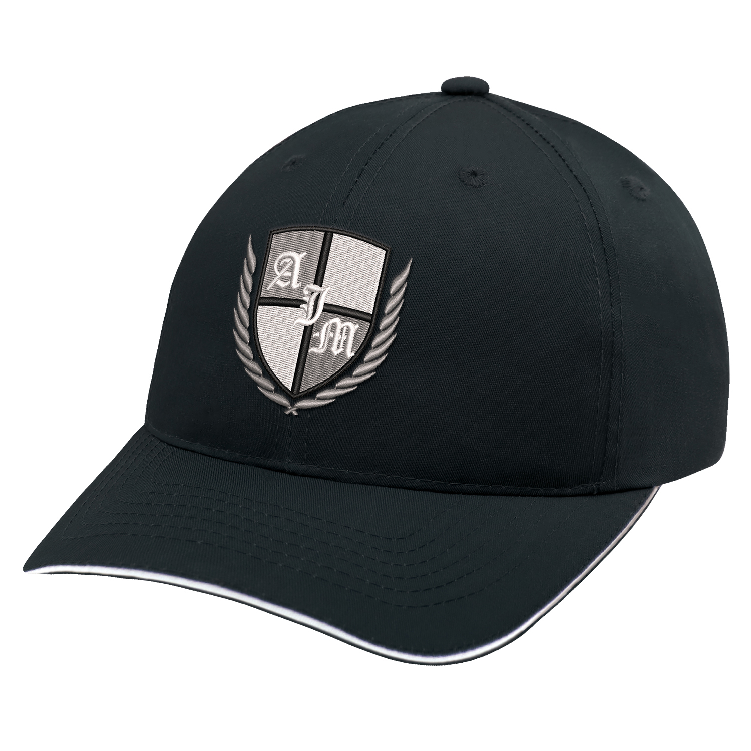 6 Panel Constructed Contour Cap — AJM 5150M