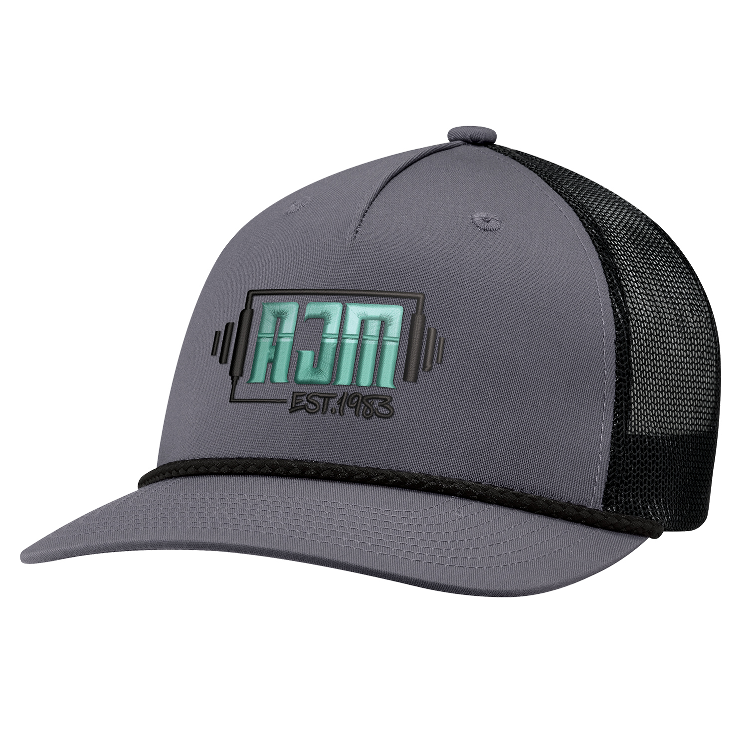 5 Panel Constructed Pro-Round-Five (Mesh Back) Cap — AJM 5160M