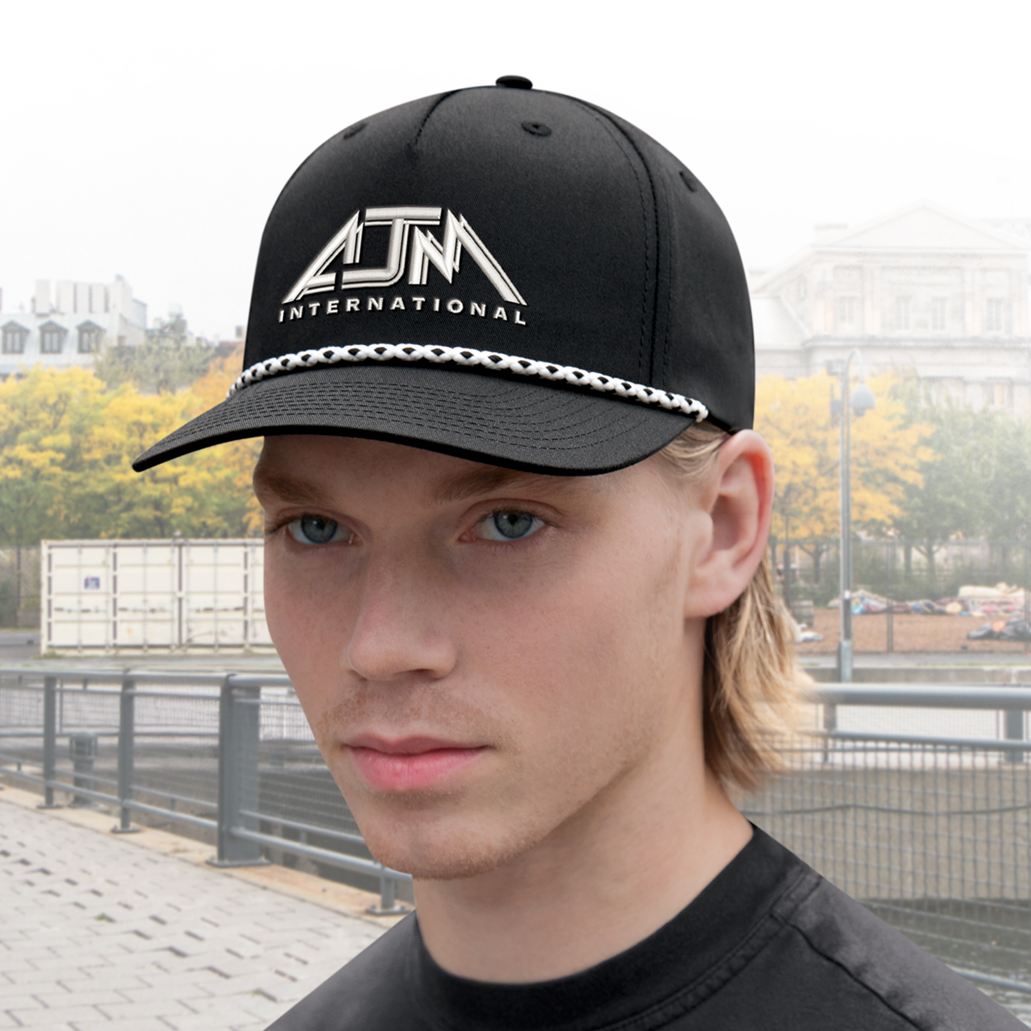 5 Panel Constructed Pro-Round-Five Cap — AJM 5170M - Image 2