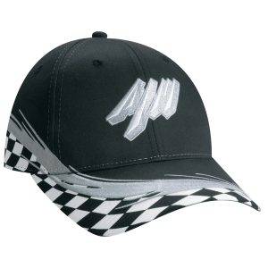 6 Panel Constructed Full-Fit (Grand Prix Flare) Cap — AJM 5223M